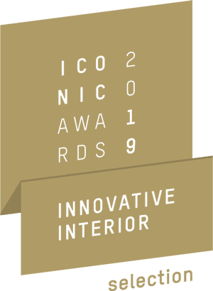 logo Iconic Award Innovative Interior Gold 2019